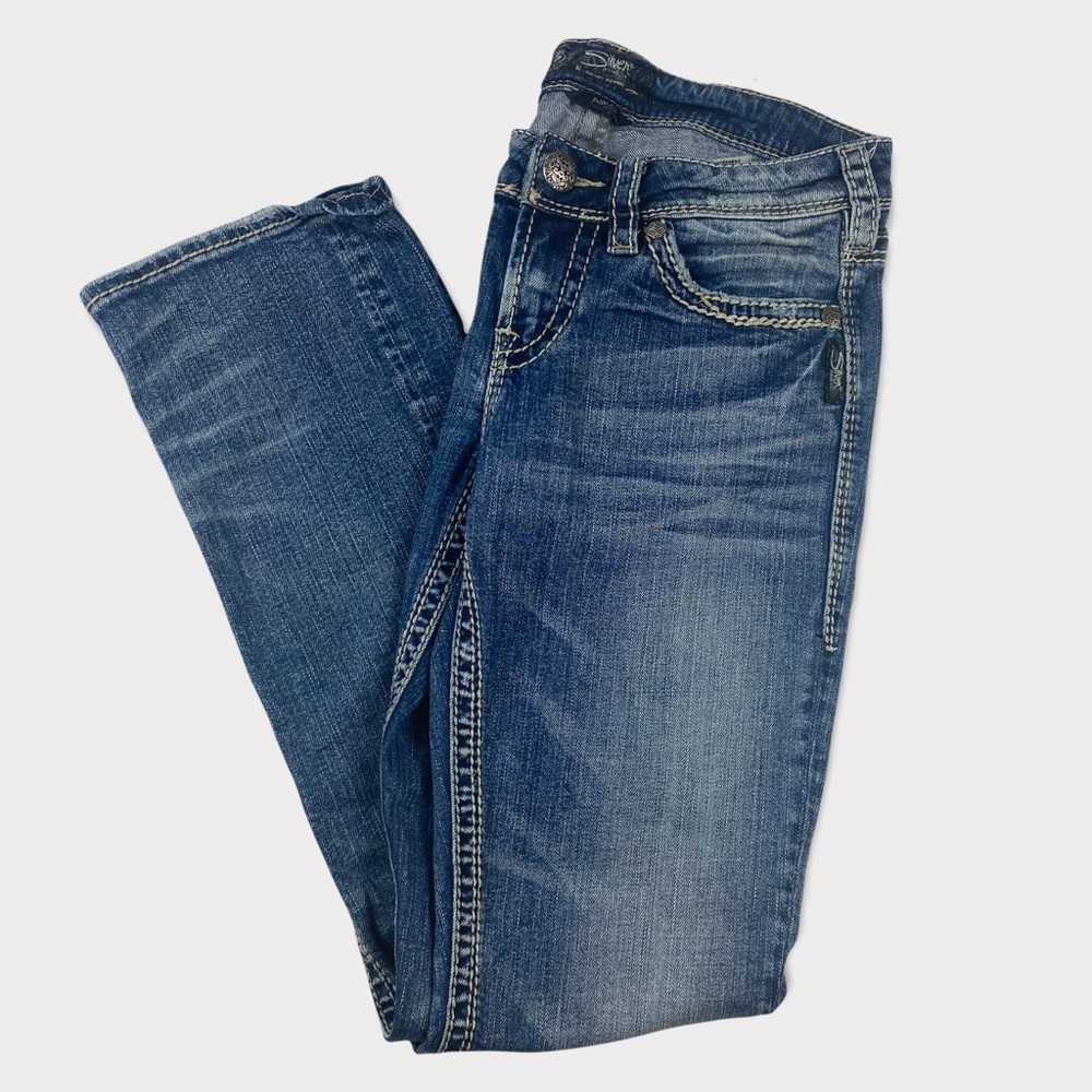 Silver Womens Jeans Aiko Style